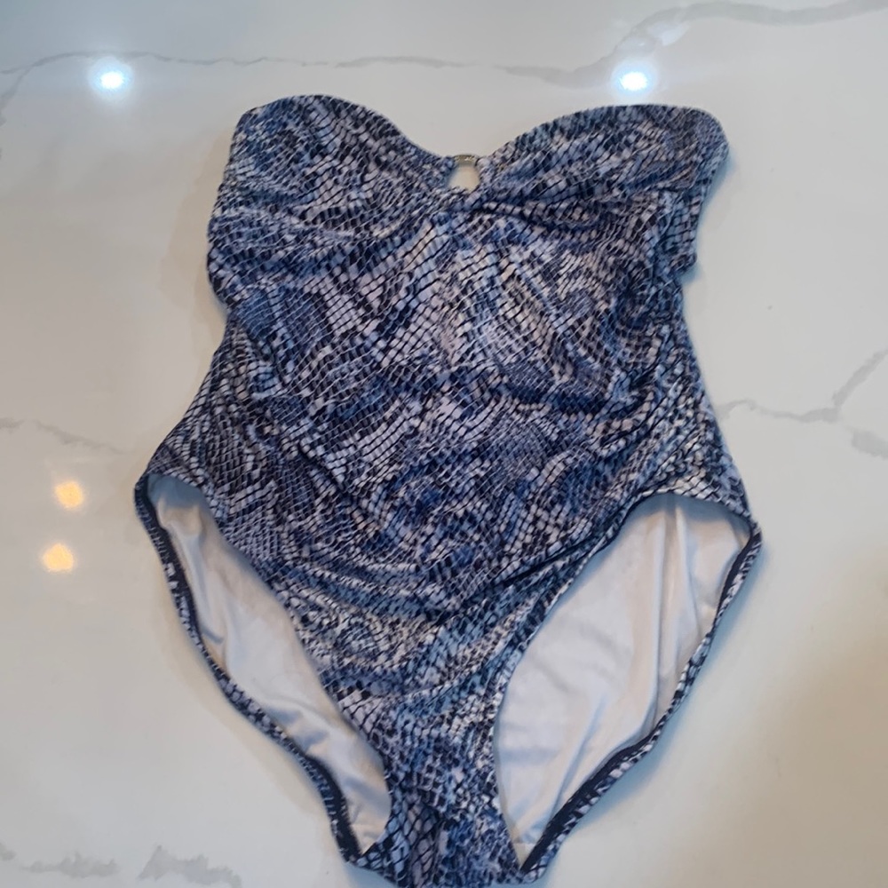 Calvin Klein- snake print swimsuit